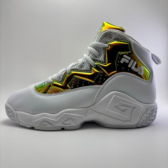 NWT FILA MB “Night Walk”Iridescent Youth (GS) Basketball Shoes Size 7 - Picture 1 of 12